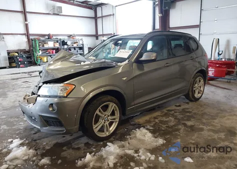 2014 BMW X3 xDrive28I z USA, uszkodzony, nr VIN 5UXWX9C50E0D22423